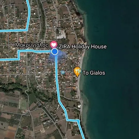 Zira House Nyaraló Makríjalosz